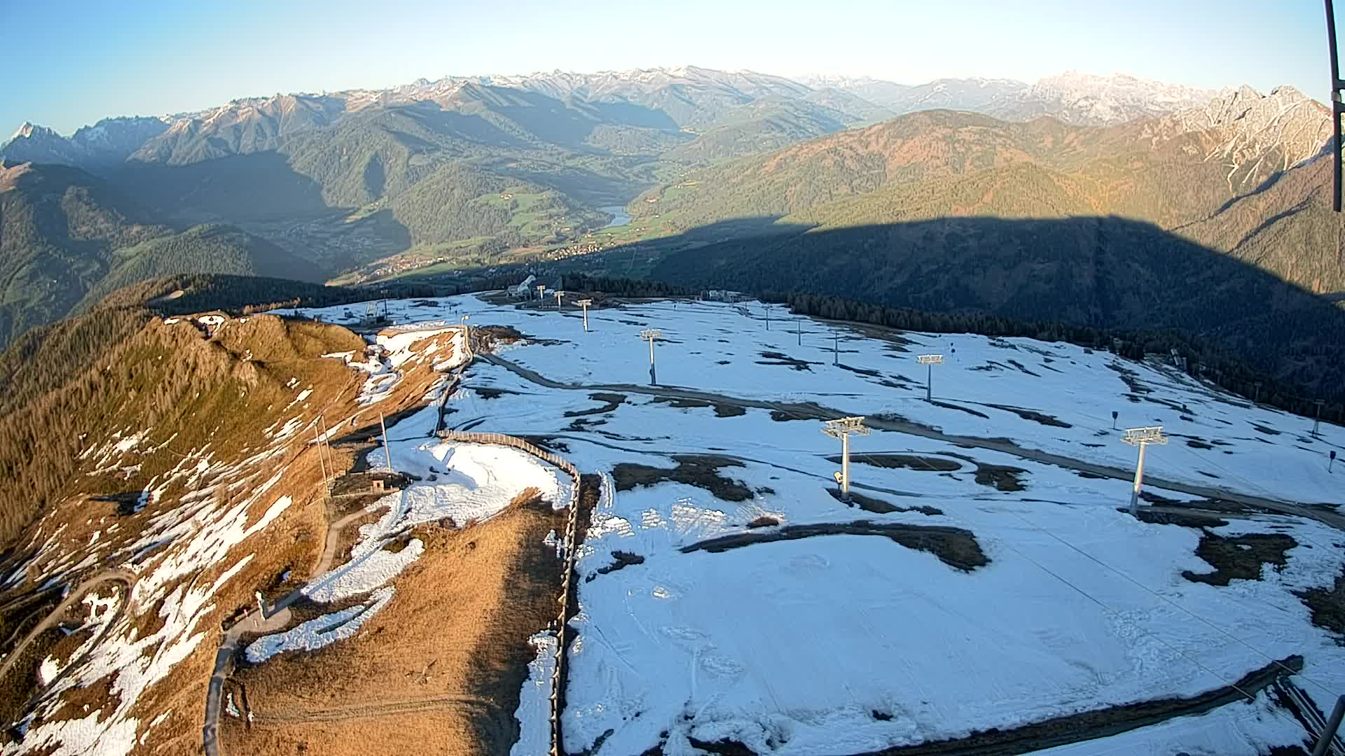 Kronplatz vrh | pogled na Valdaora – Olang