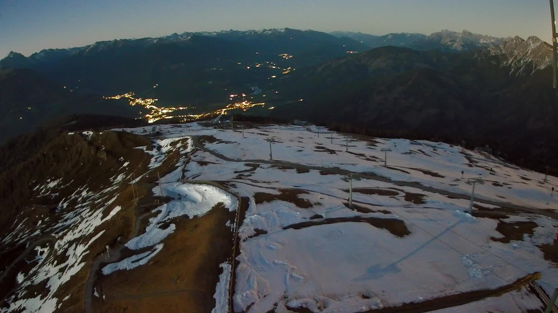 Kronplatz vrh | pogled na Valdaora – Olang