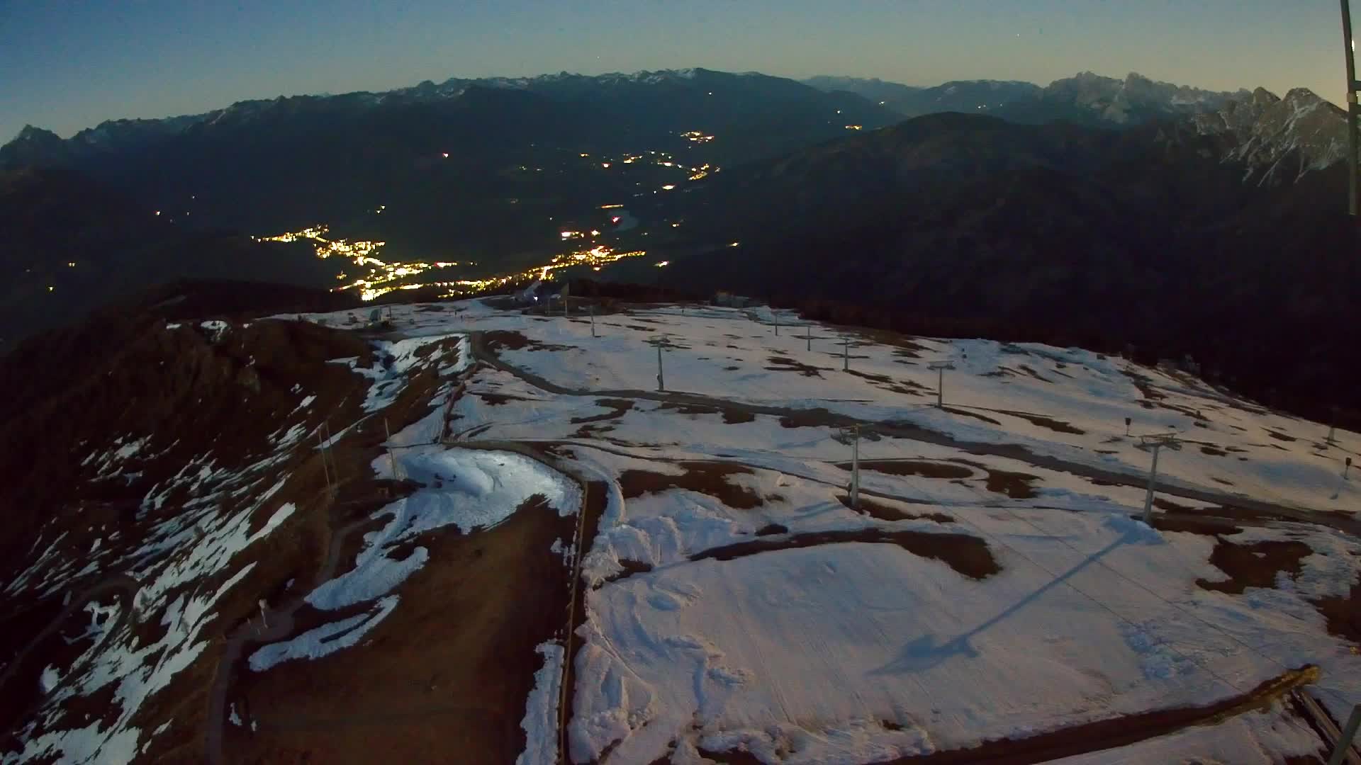 Sommet du Kronplatz | vue sur Valdaora – Olang