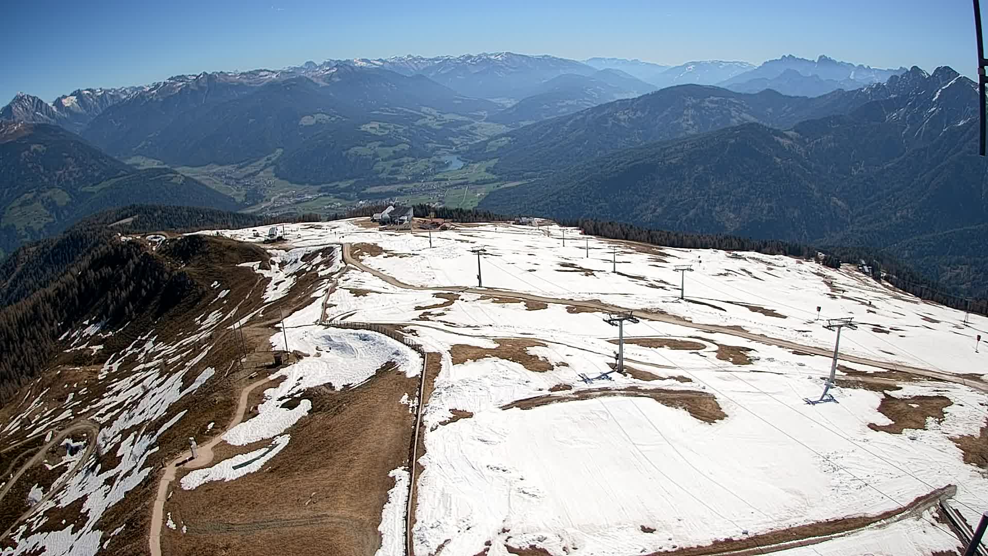 Sommet du Kronplatz | vue sur Valdaora – Olang
