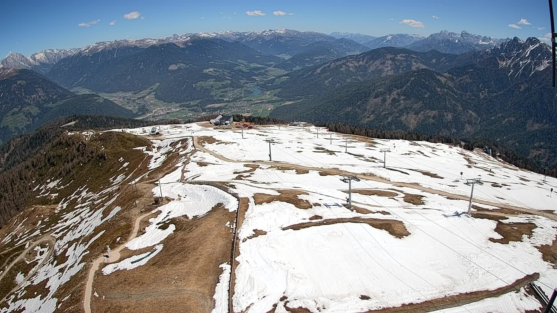 Sommet du Kronplatz | vue sur Valdaora – Olang