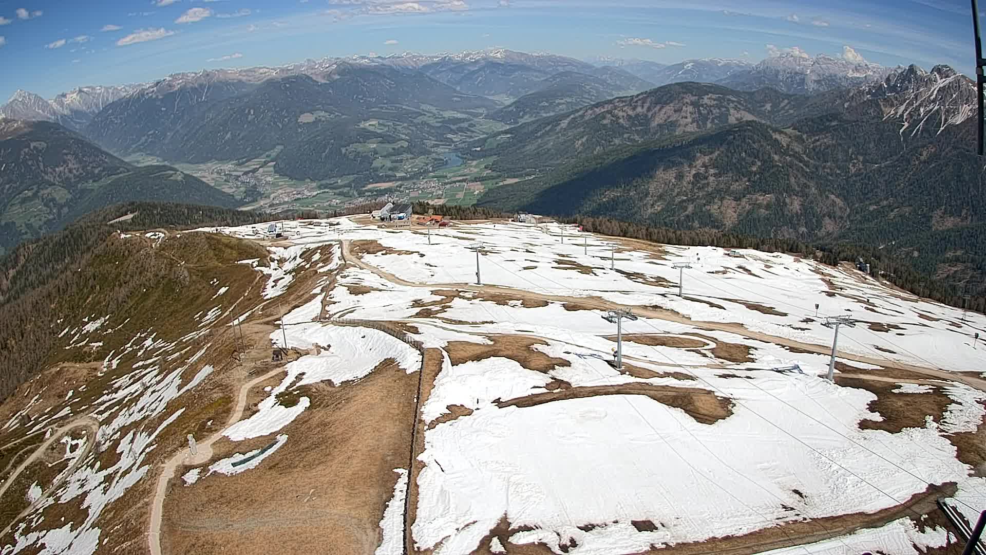 Sommet du Kronplatz | vue sur Valdaora – Olang