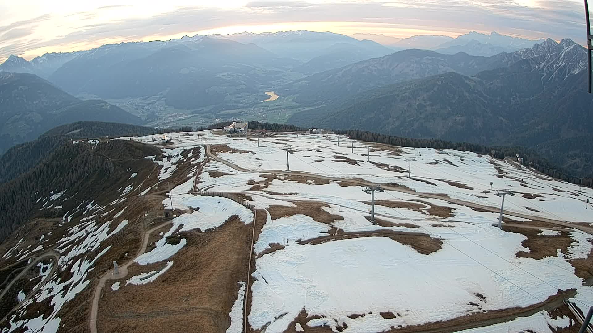 Sommet du Kronplatz | vue sur Valdaora – Olang