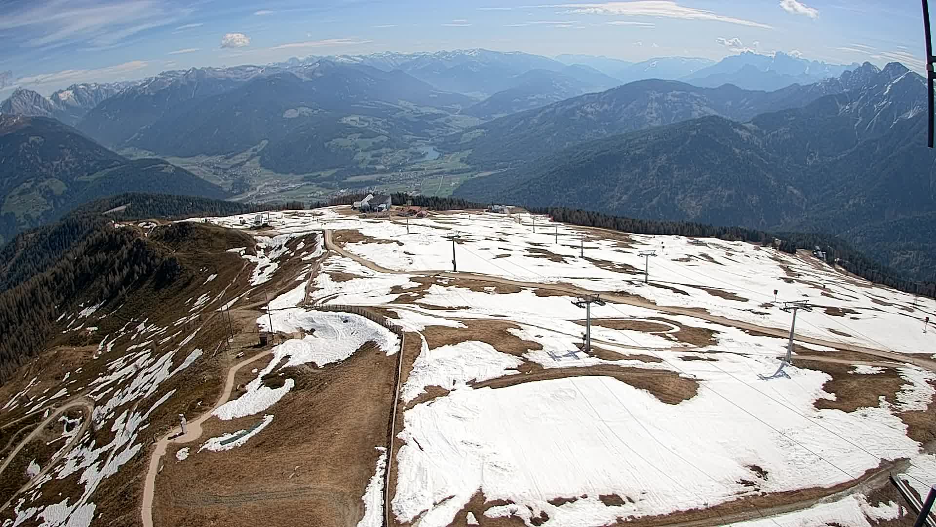 Sommet du Kronplatz | vue sur Valdaora – Olang