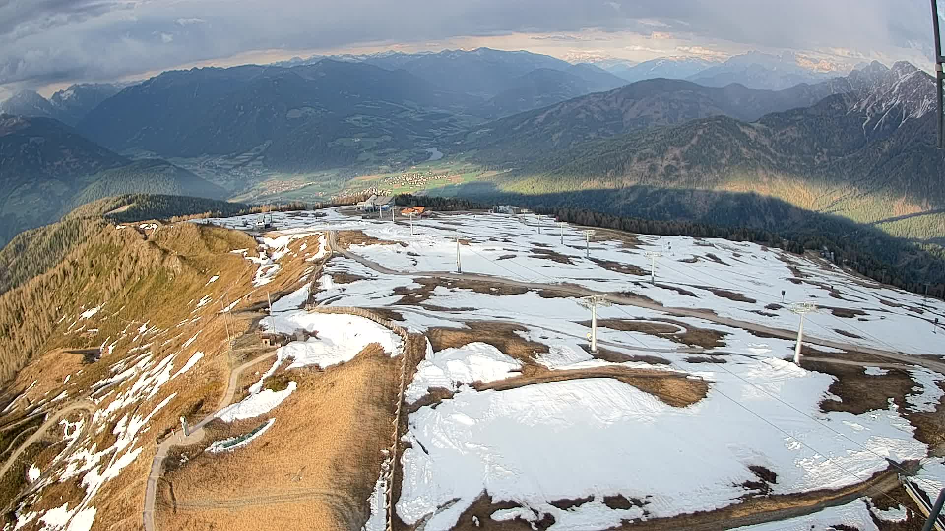 Kronplatz vrh | pogled na Valdaora – Olang