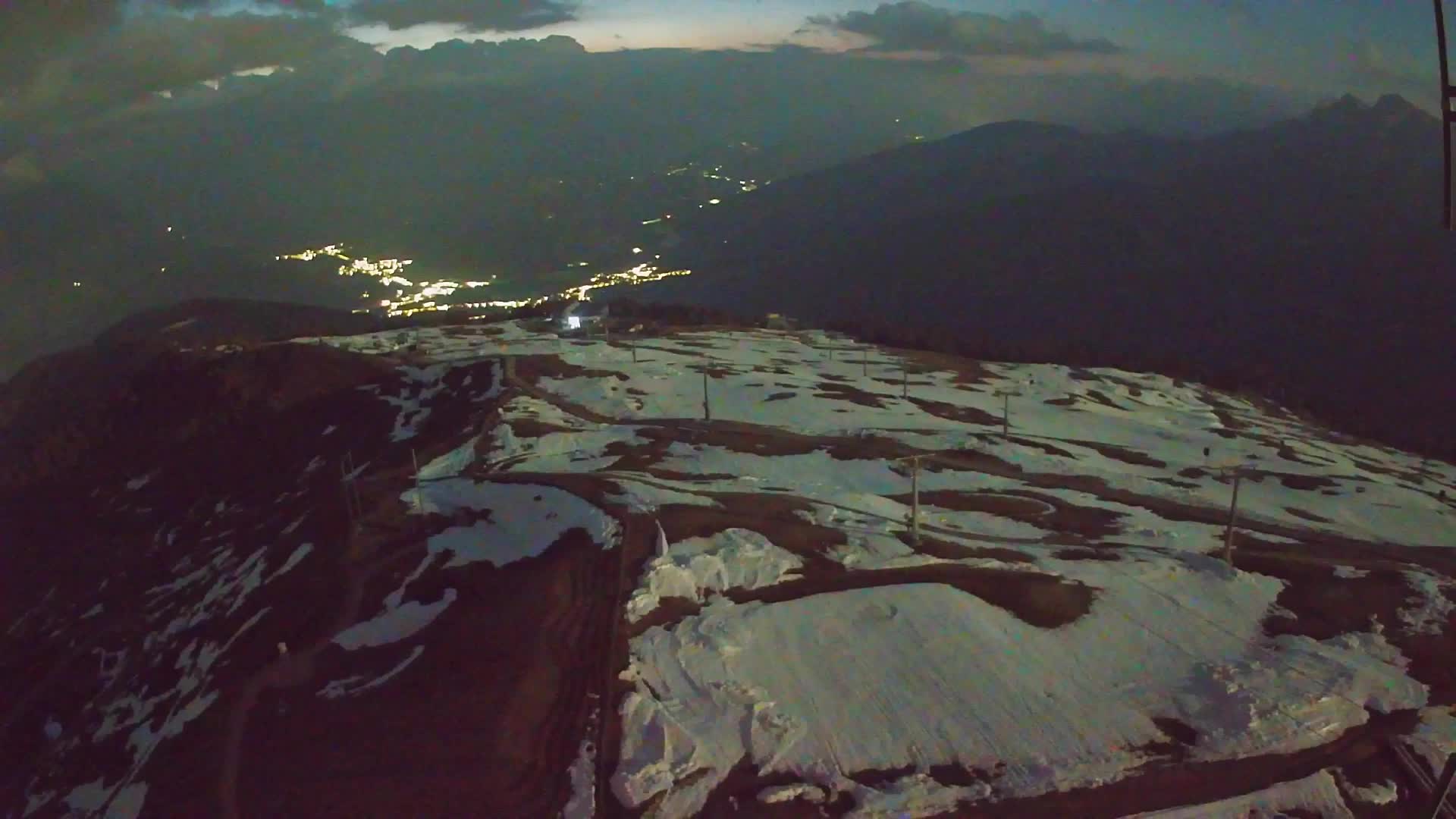 Kronplatz-Gipfel | Blick nach Olang – Valdaora