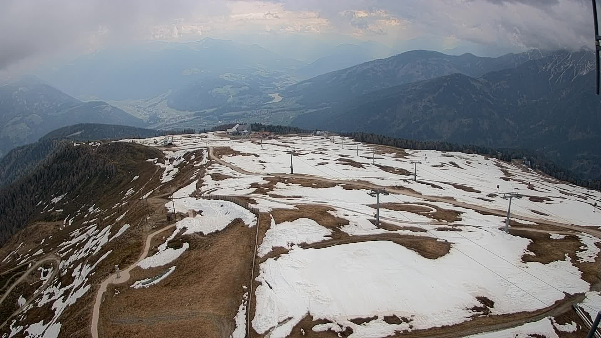 Kronplatz-Gipfel | Blick nach Olang – Valdaora