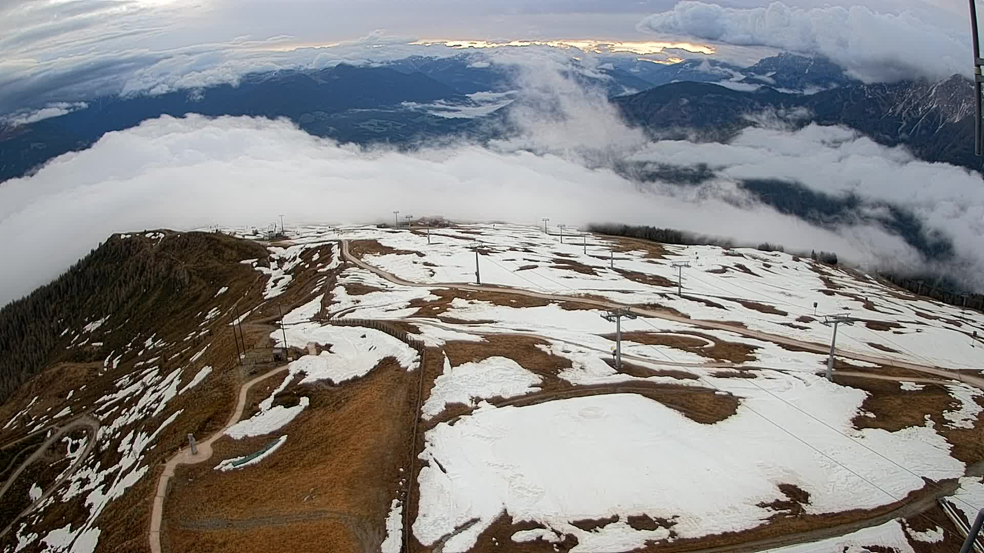 Sommet du Kronplatz | vue sur Valdaora – Olang