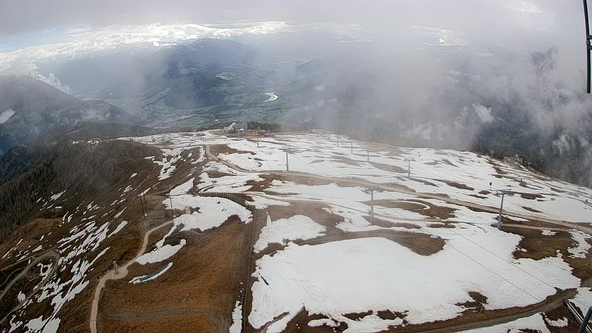 Sommet du Kronplatz | vue sur Valdaora – Olang