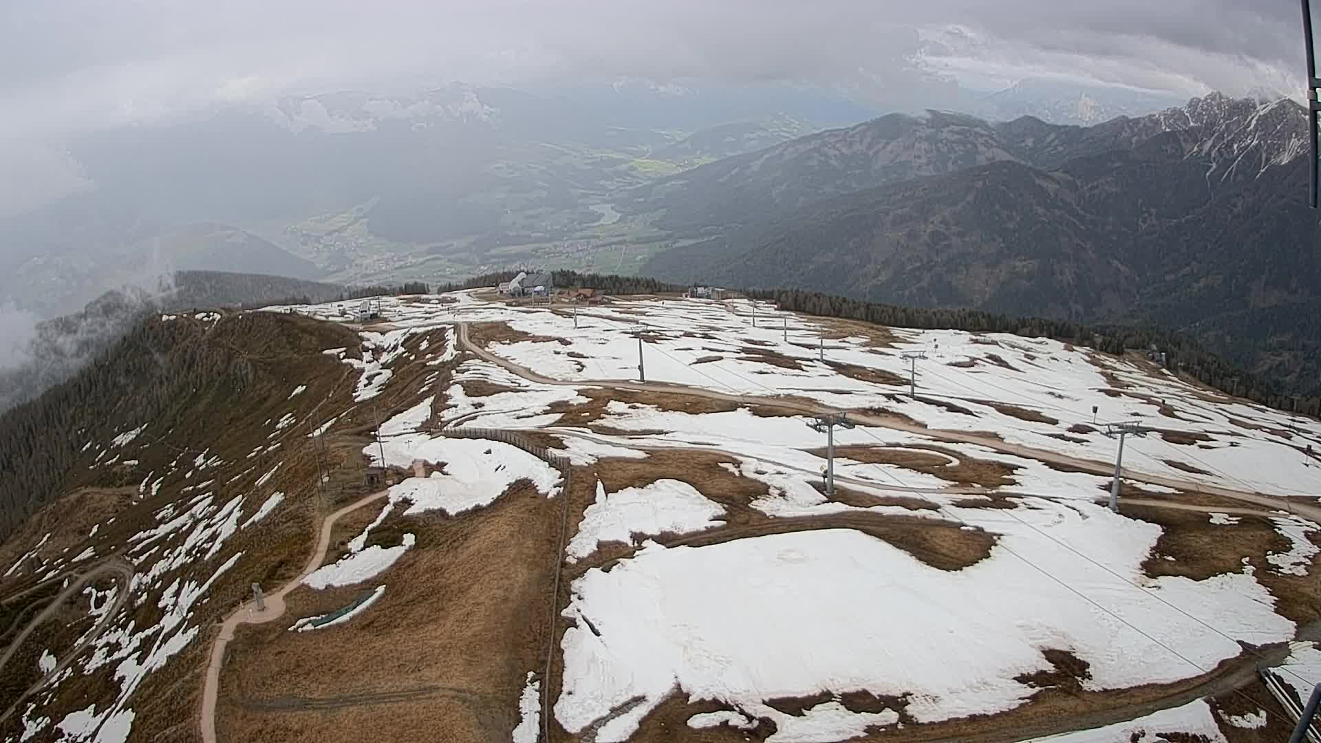 Sommet du Kronplatz | vue sur Valdaora – Olang
