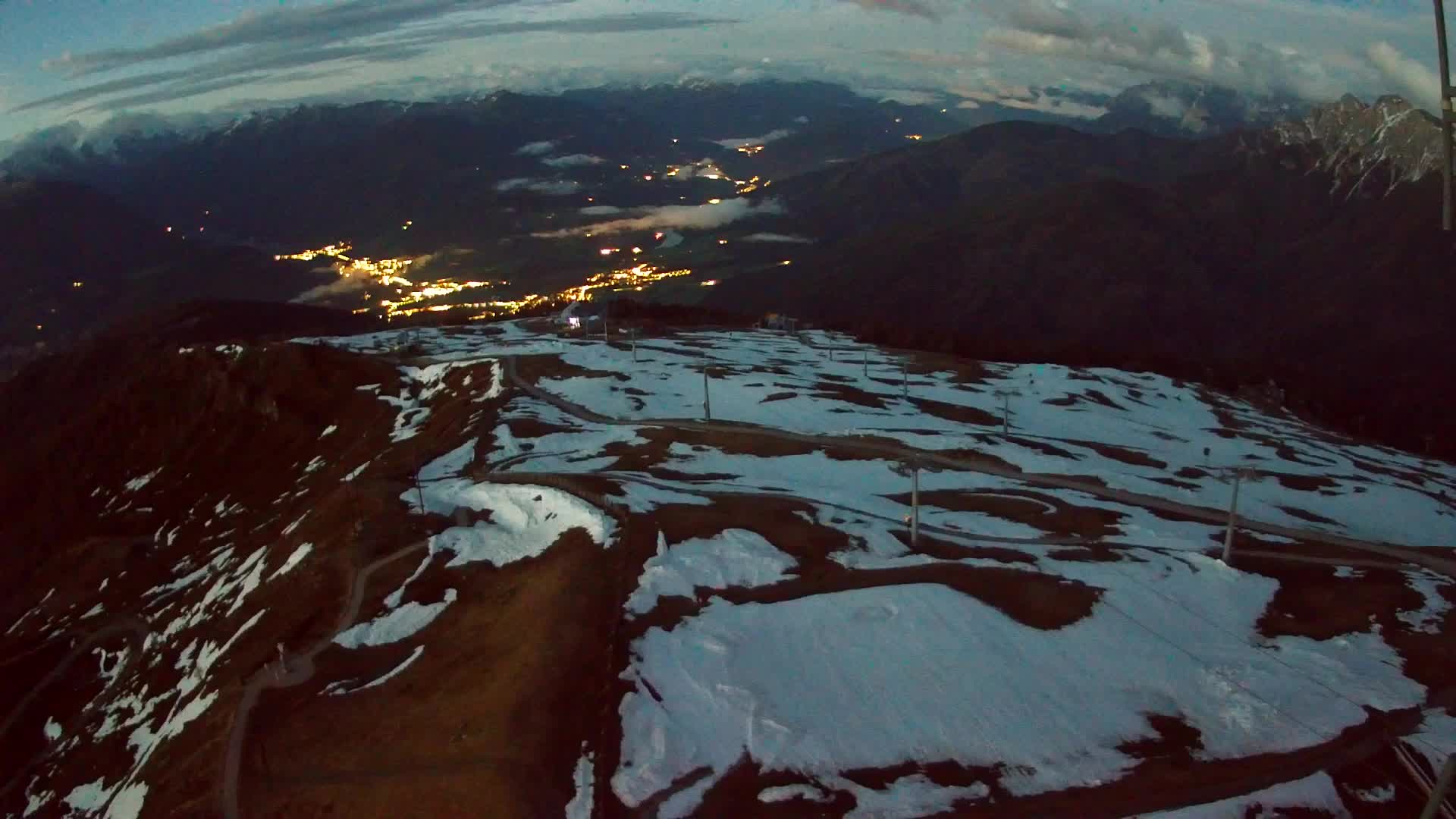 Kronplatz vrh | pogled na Valdaora – Olang