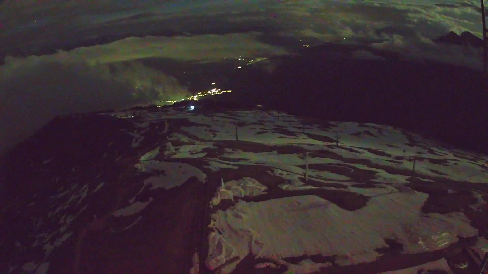 Kronplatz-Gipfel | Blick nach Olang – Valdaora
