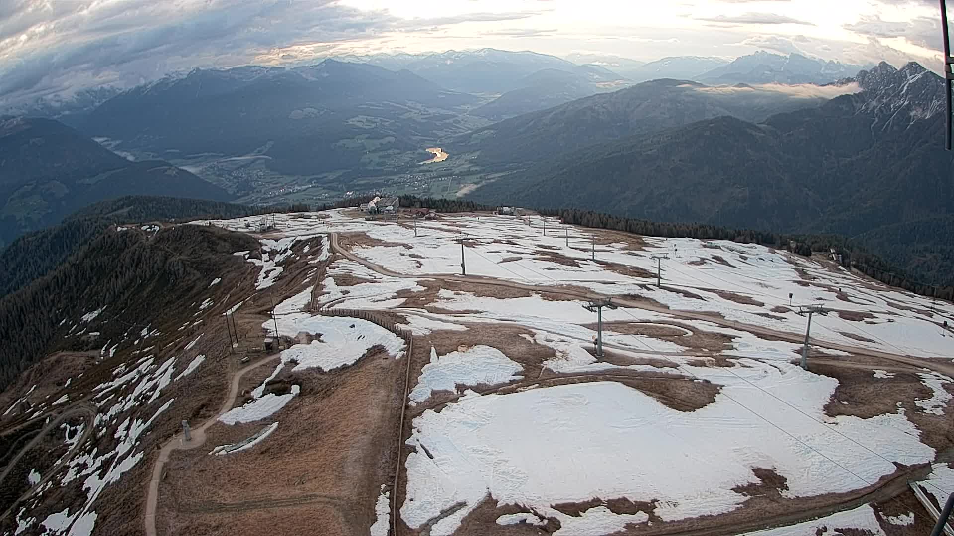 Kronplatz vrh | pogled na Valdaora – Olang
