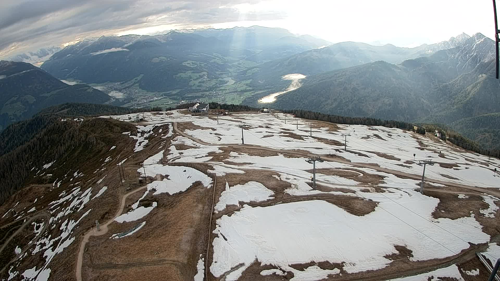 Sommet du Kronplatz | vue sur Valdaora – Olang