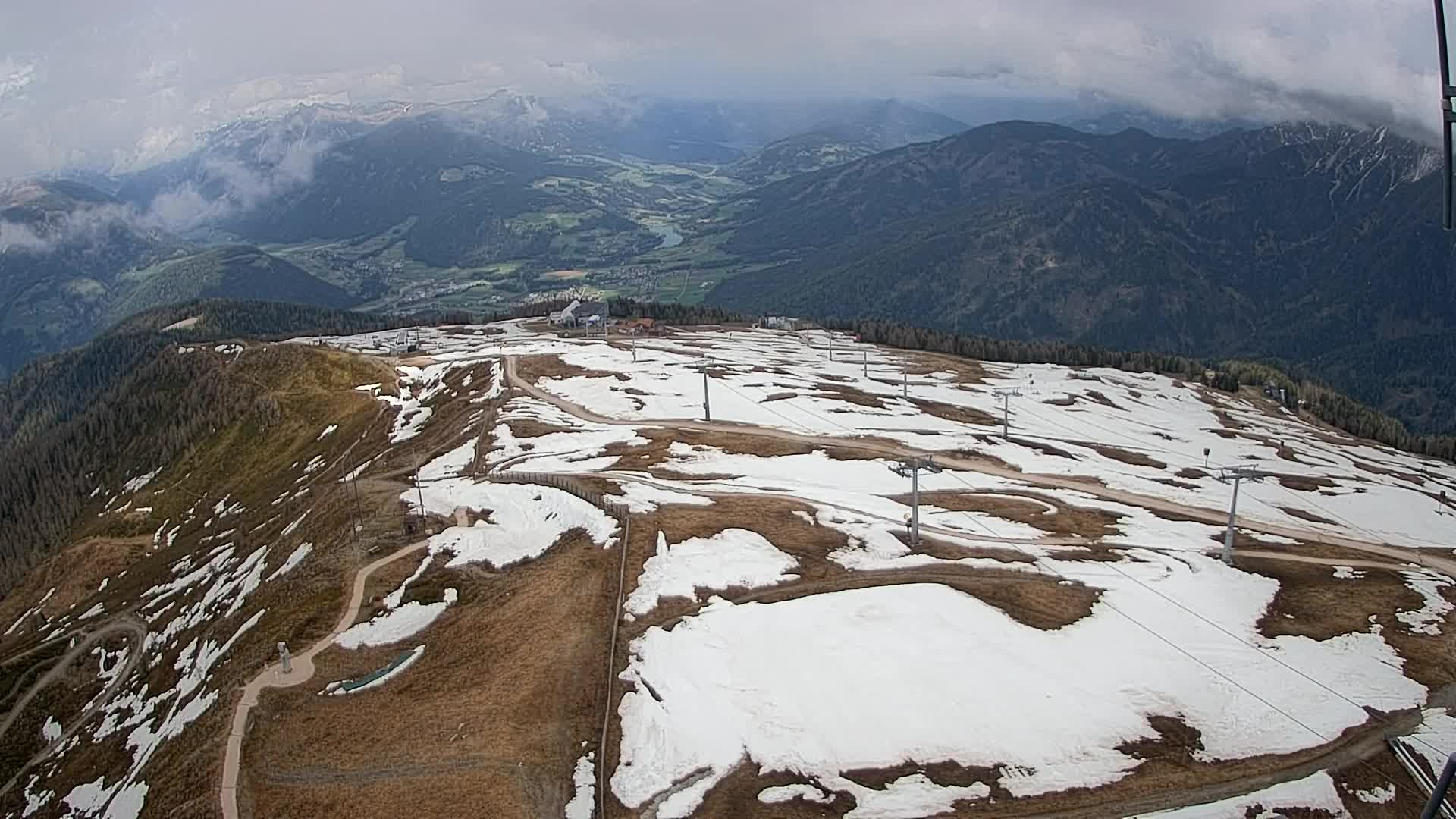 Kronplatz vrh | pogled na Valdaora – Olang