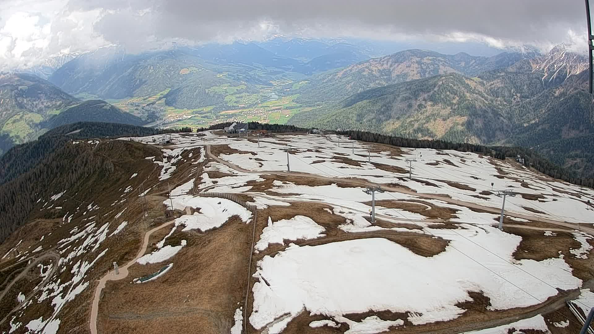 Kronplatz vrh | pogled na Valdaora – Olang