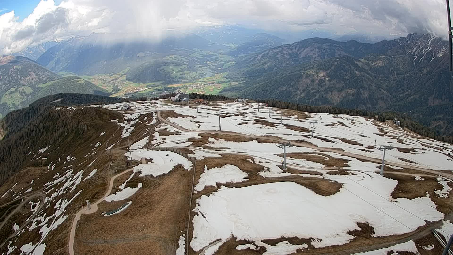 Kronplatz vrh | pogled na Valdaora – Olang