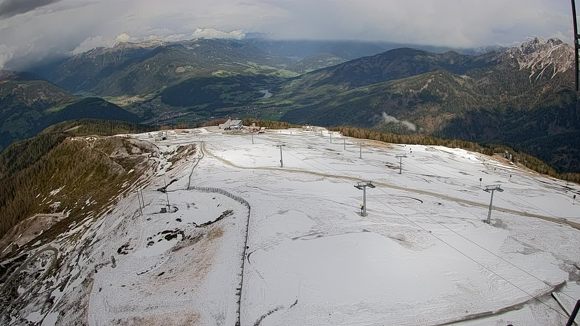 Sommet du Kronplatz | vue sur Valdaora – Olang
