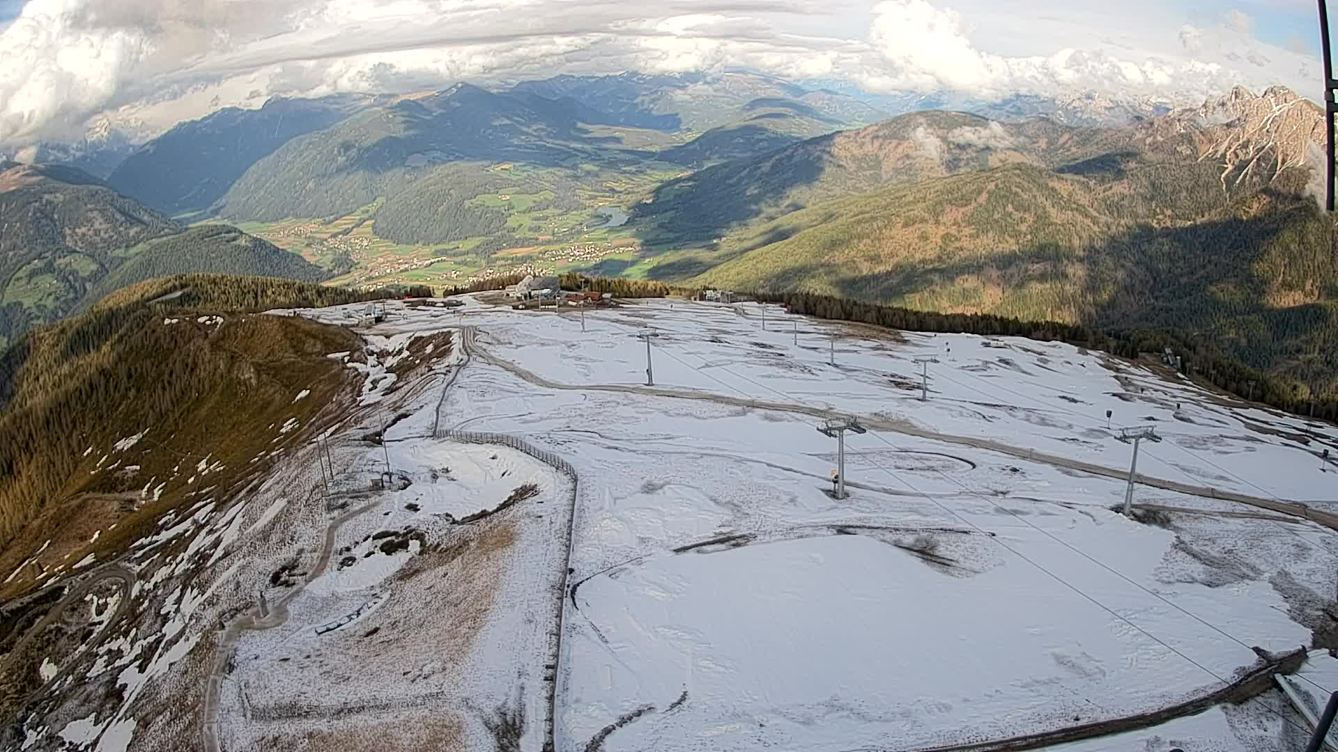 Sommet du Kronplatz | vue sur Valdaora – Olang