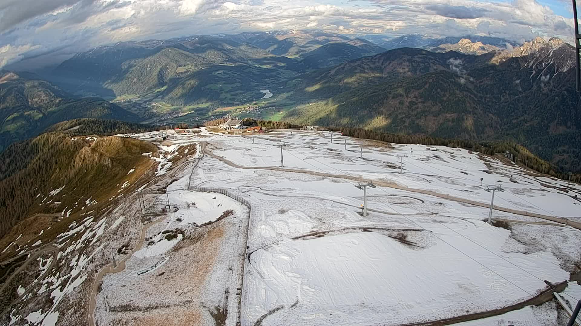 Sommet du Kronplatz | vue sur Valdaora – Olang