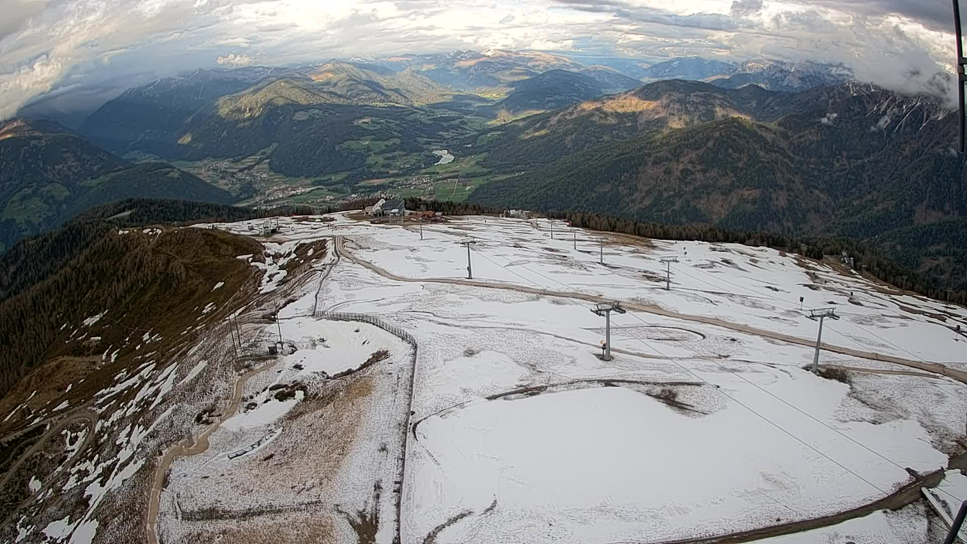 Kronplatz vrh | pogled na Valdaora – Olang