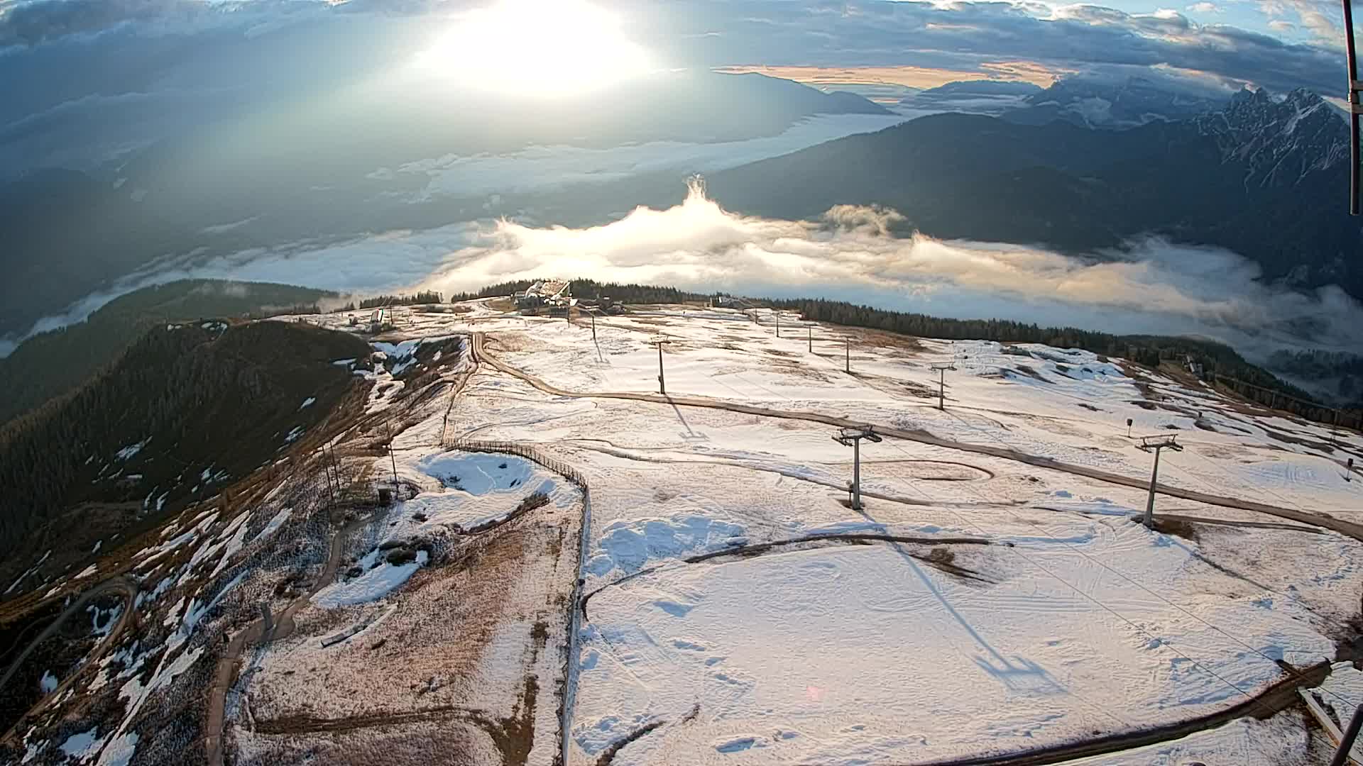 Kronplatz vrh | pogled na Valdaora – Olang