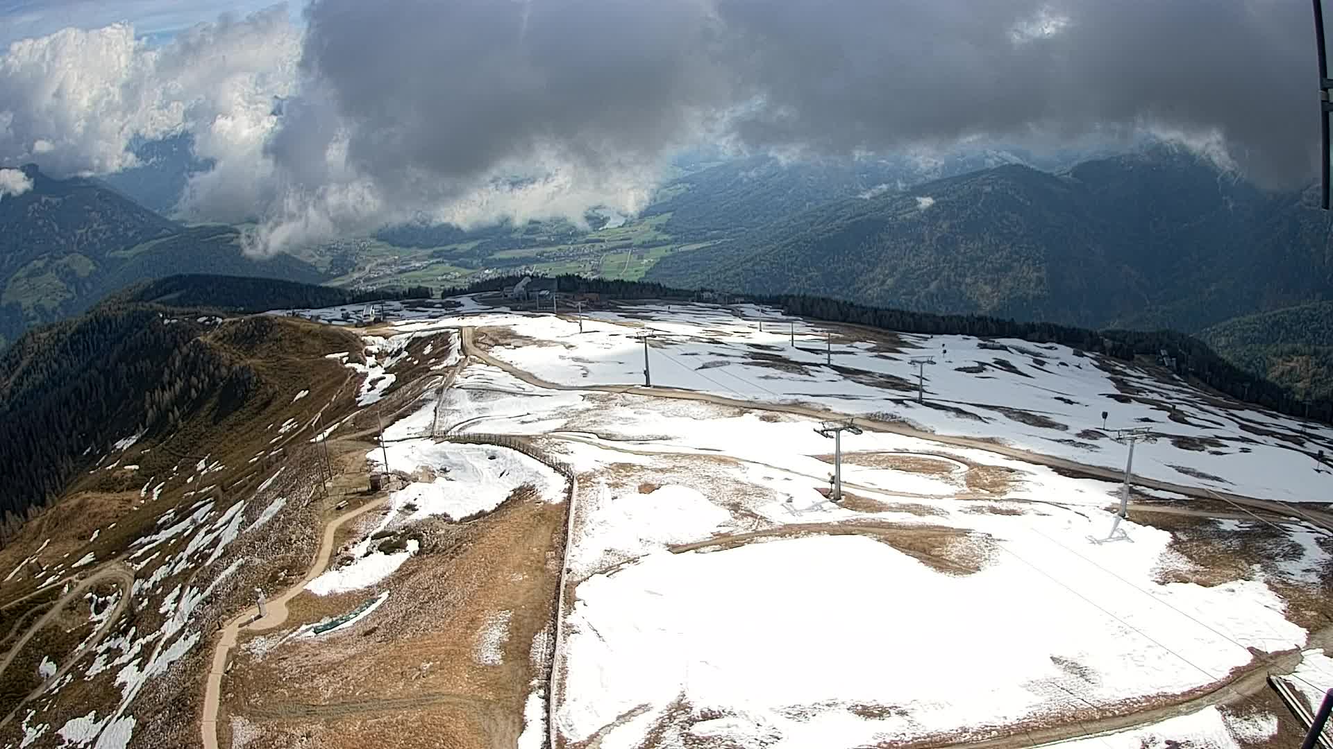 Sommet du Kronplatz | vue sur Valdaora – Olang
