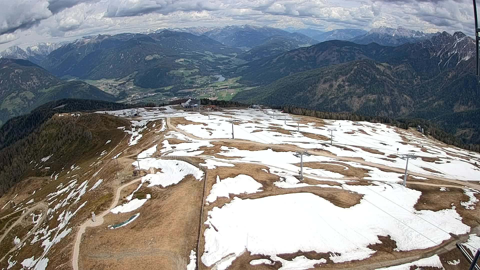 Sommet du Kronplatz | vue sur Valdaora – Olang