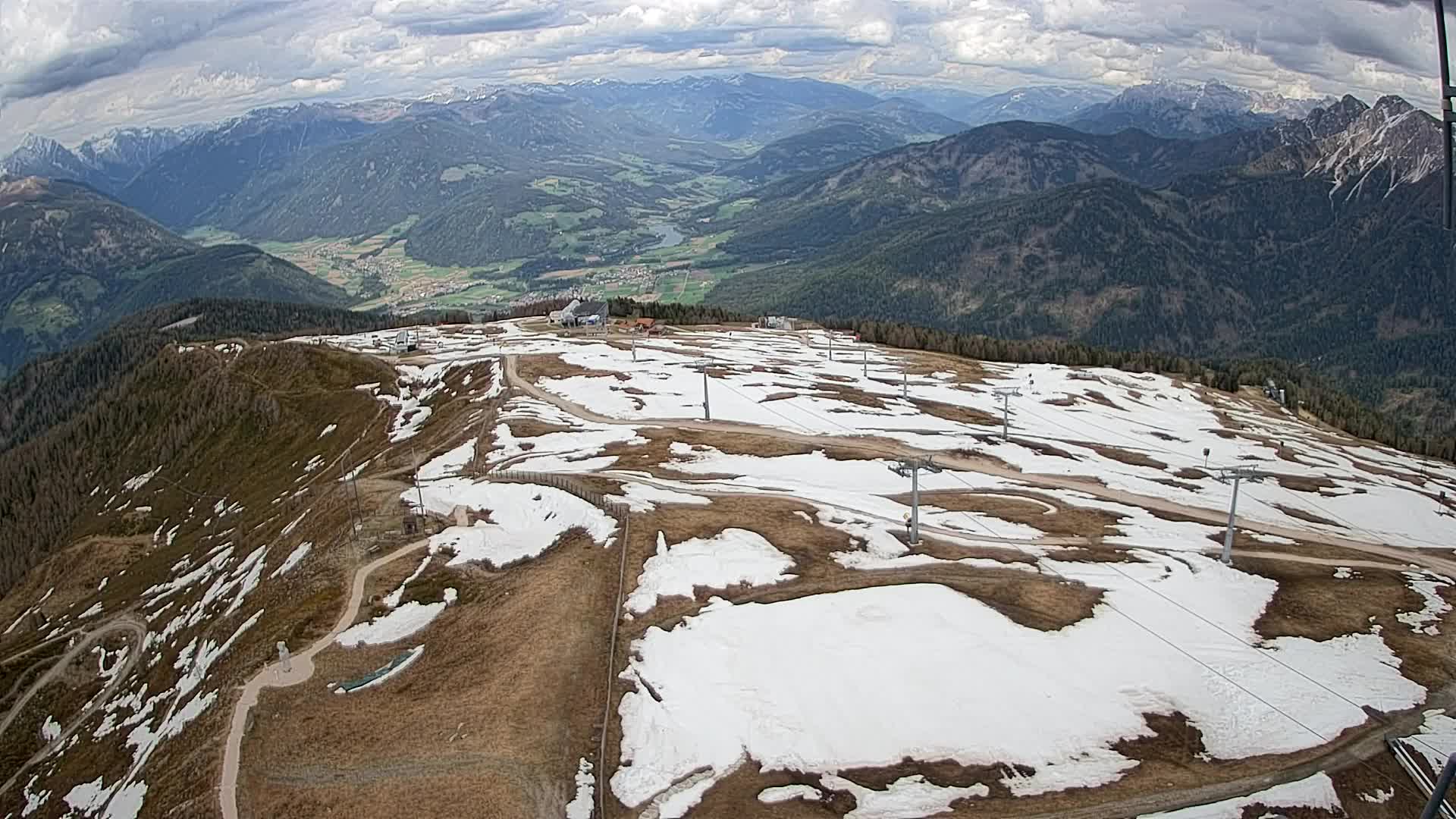 Kronplatz vrh | pogled na Valdaora – Olang