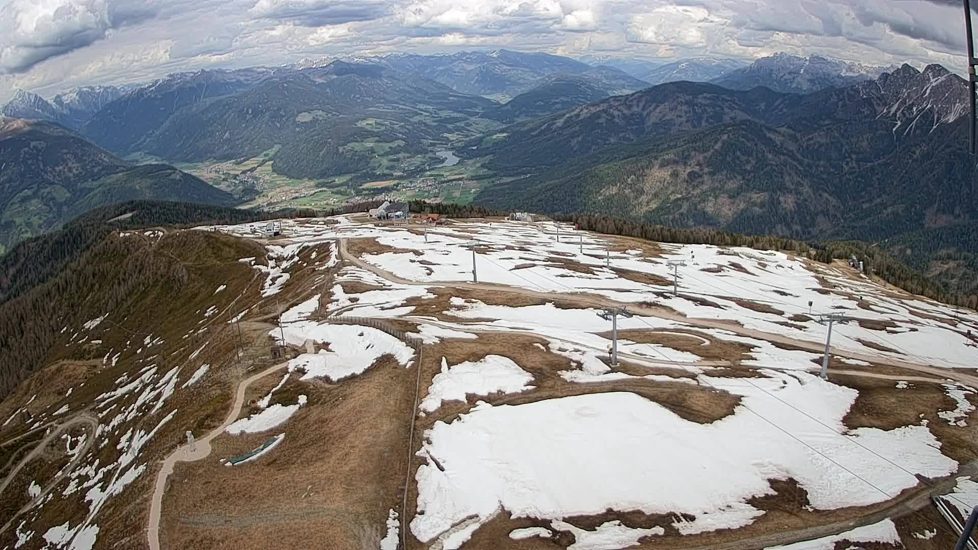 Kronplatz vrh | pogled na Valdaora – Olang