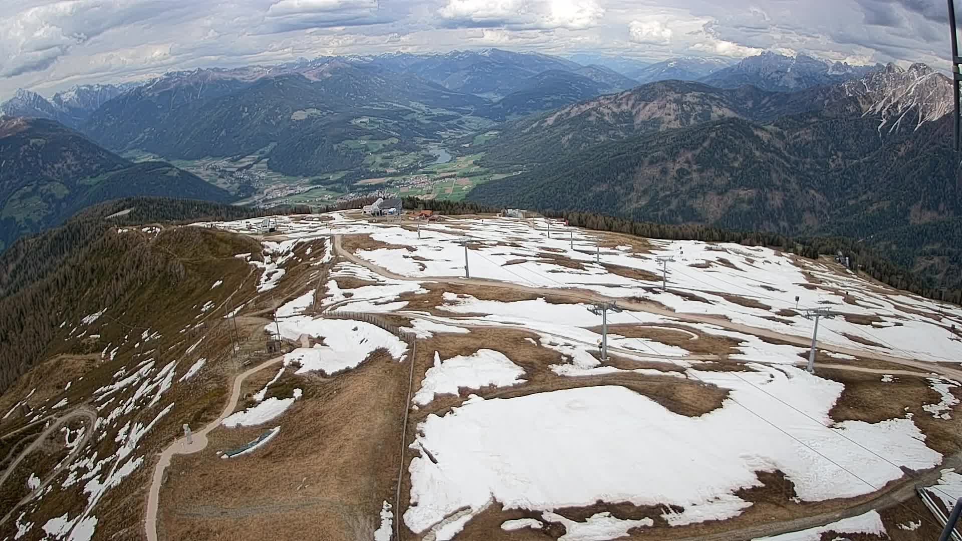 Sommet du Kronplatz | vue sur Valdaora – Olang