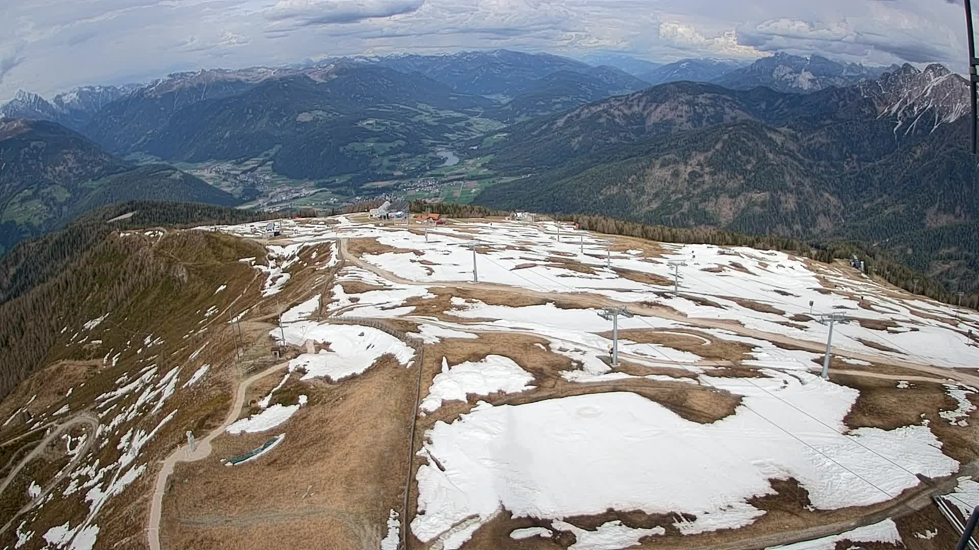 Kronplatz vrh | pogled na Valdaora – Olang