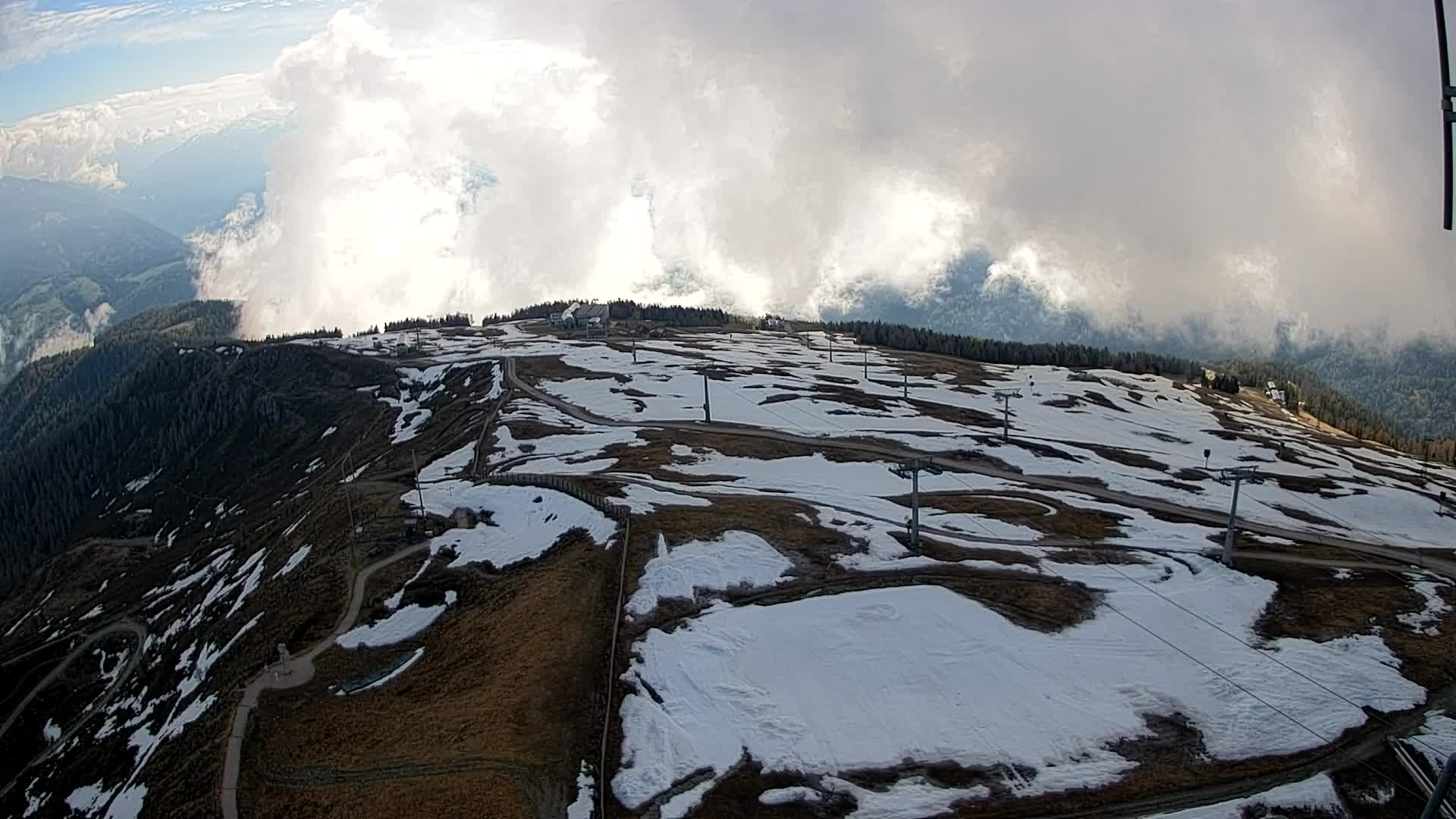 Kronplatz vrh | pogled na Valdaora – Olang