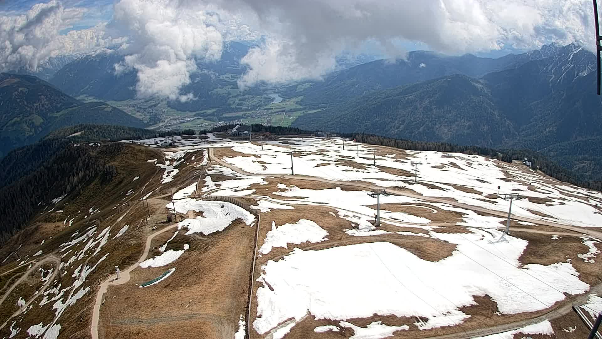 Kronplatz vrh | pogled na Valdaora – Olang