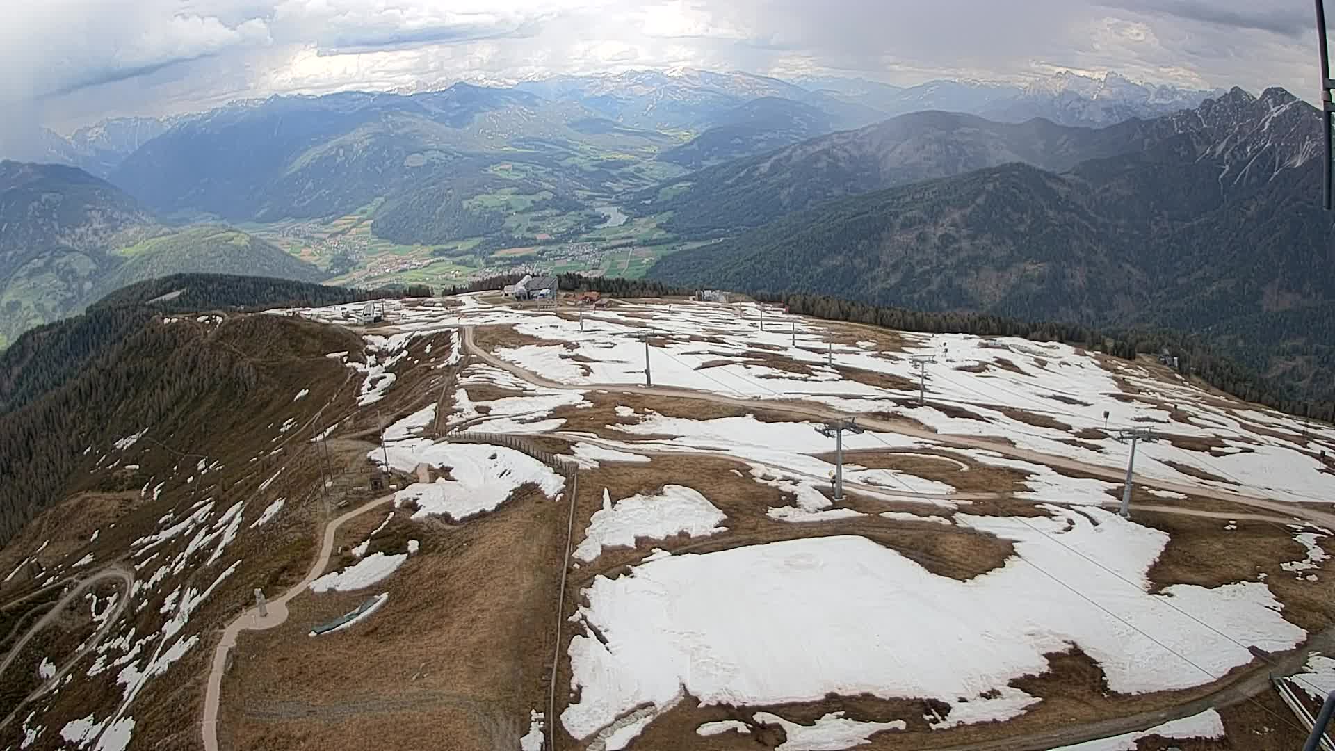 Kronplatz vrh | pogled na Valdaora – Olang