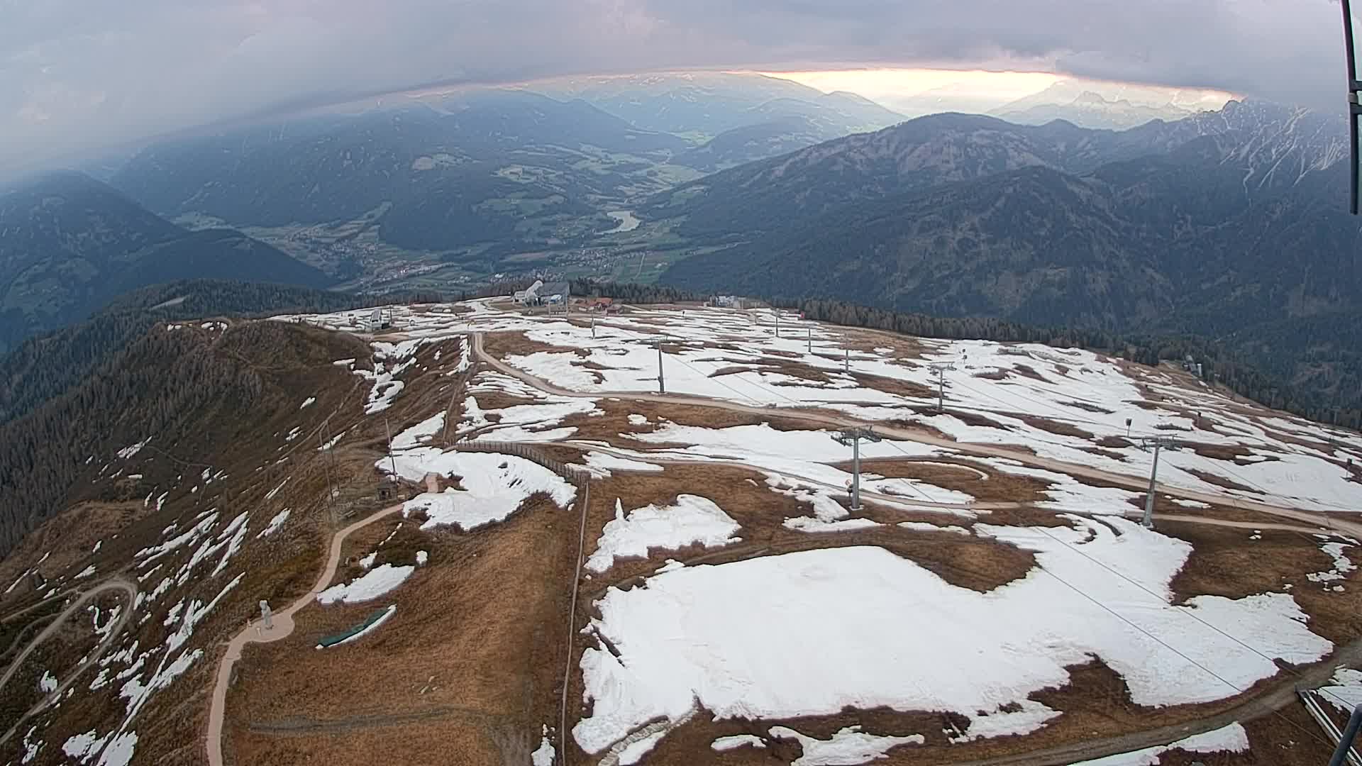 Kronplatz vrh | pogled na Valdaora – Olang