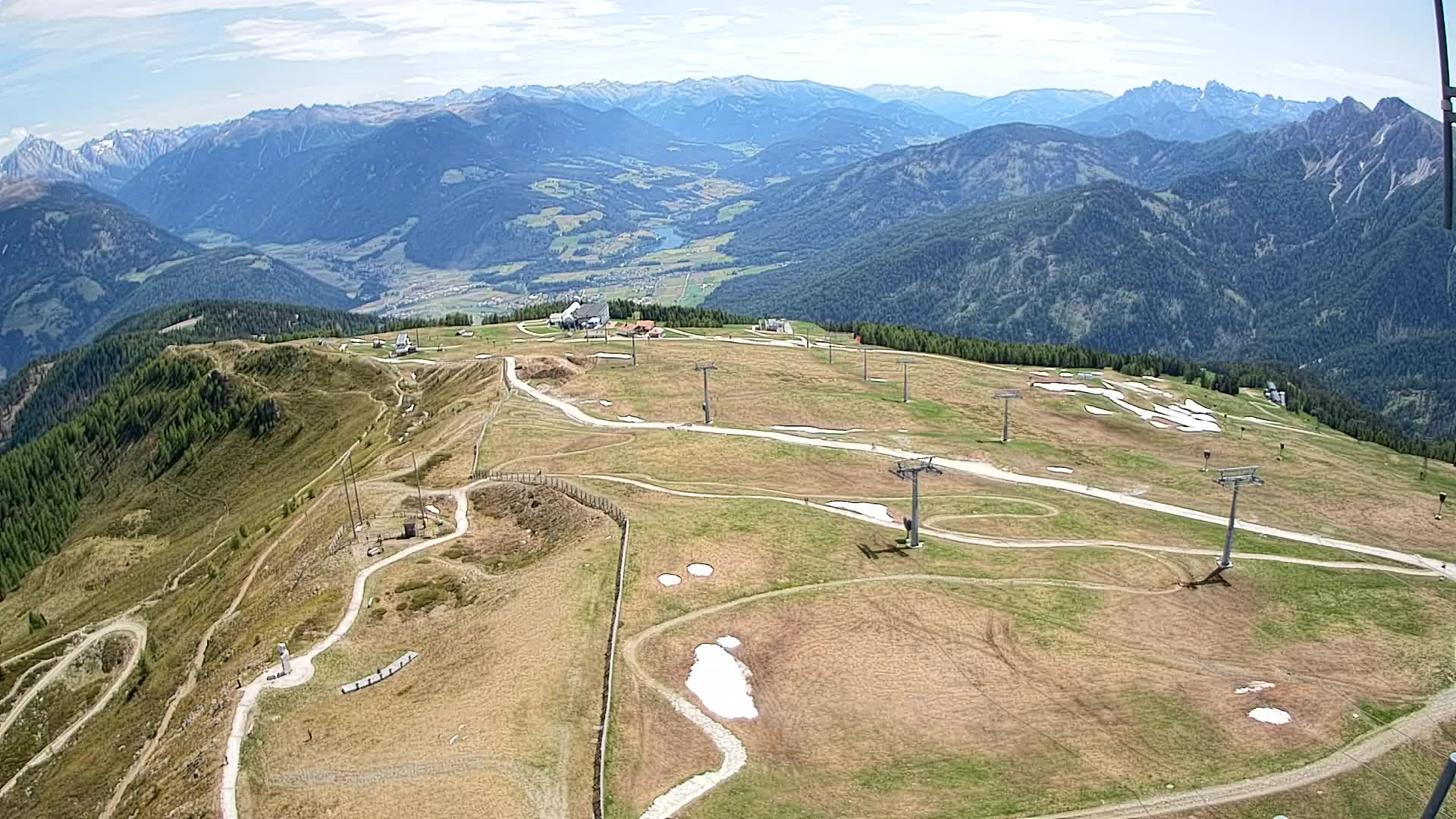 Sommet du Kronplatz | vue sur Valdaora – Olang
