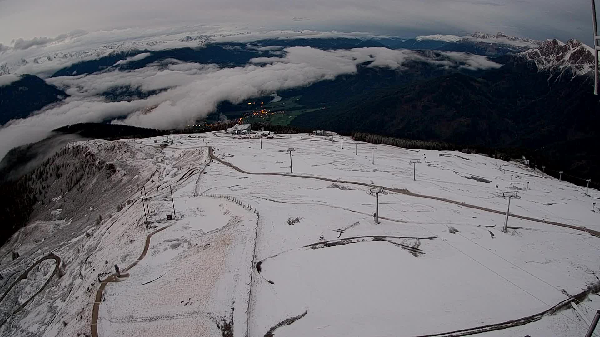 Kronplatz vrh | pogled na Valdaora – Olang