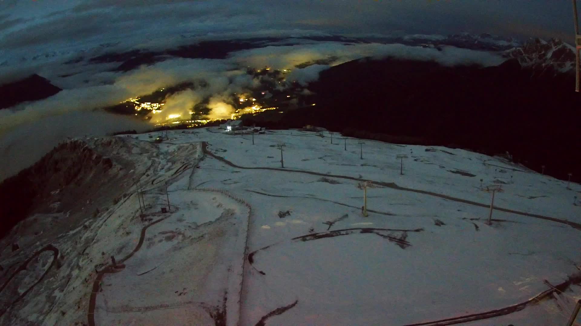 Kronplatz-Gipfel | Blick nach Olang – Valdaora