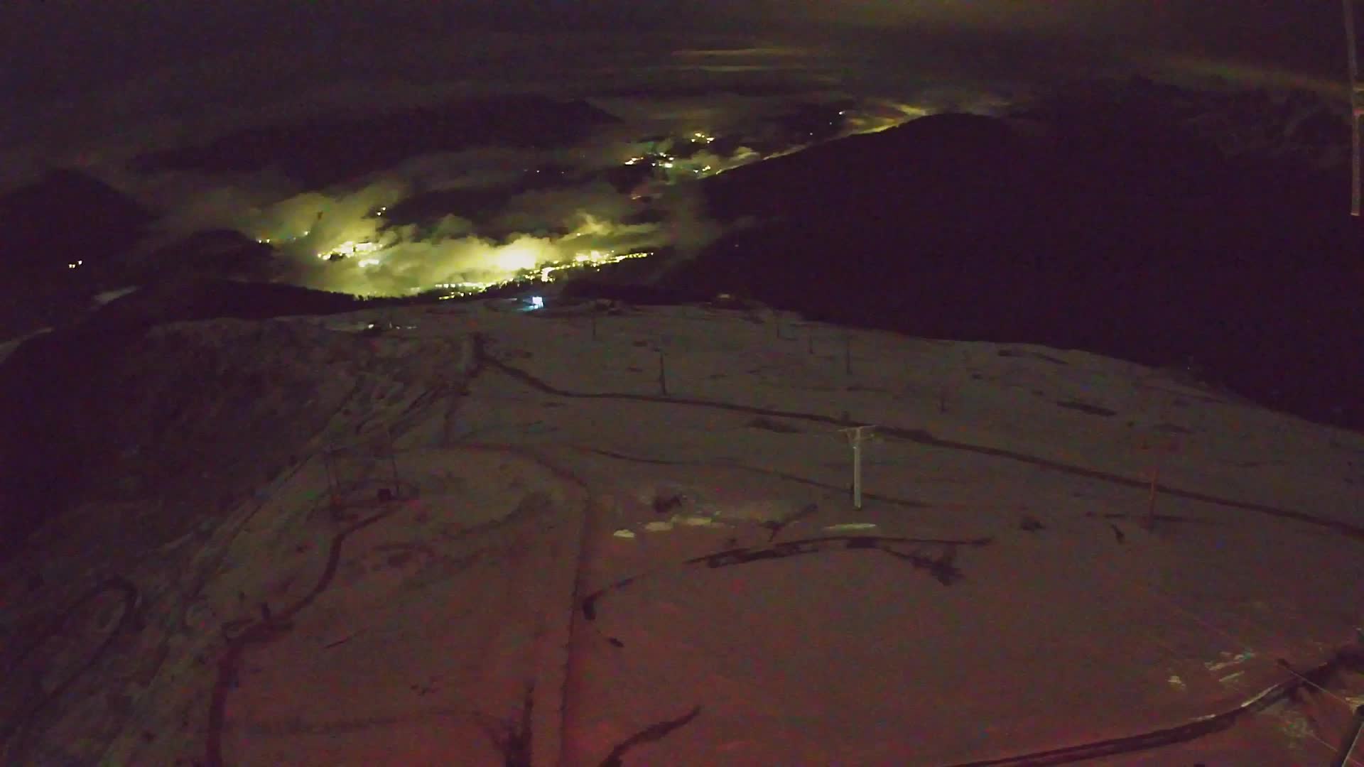 Kronplatz vrh | pogled na Valdaora – Olang