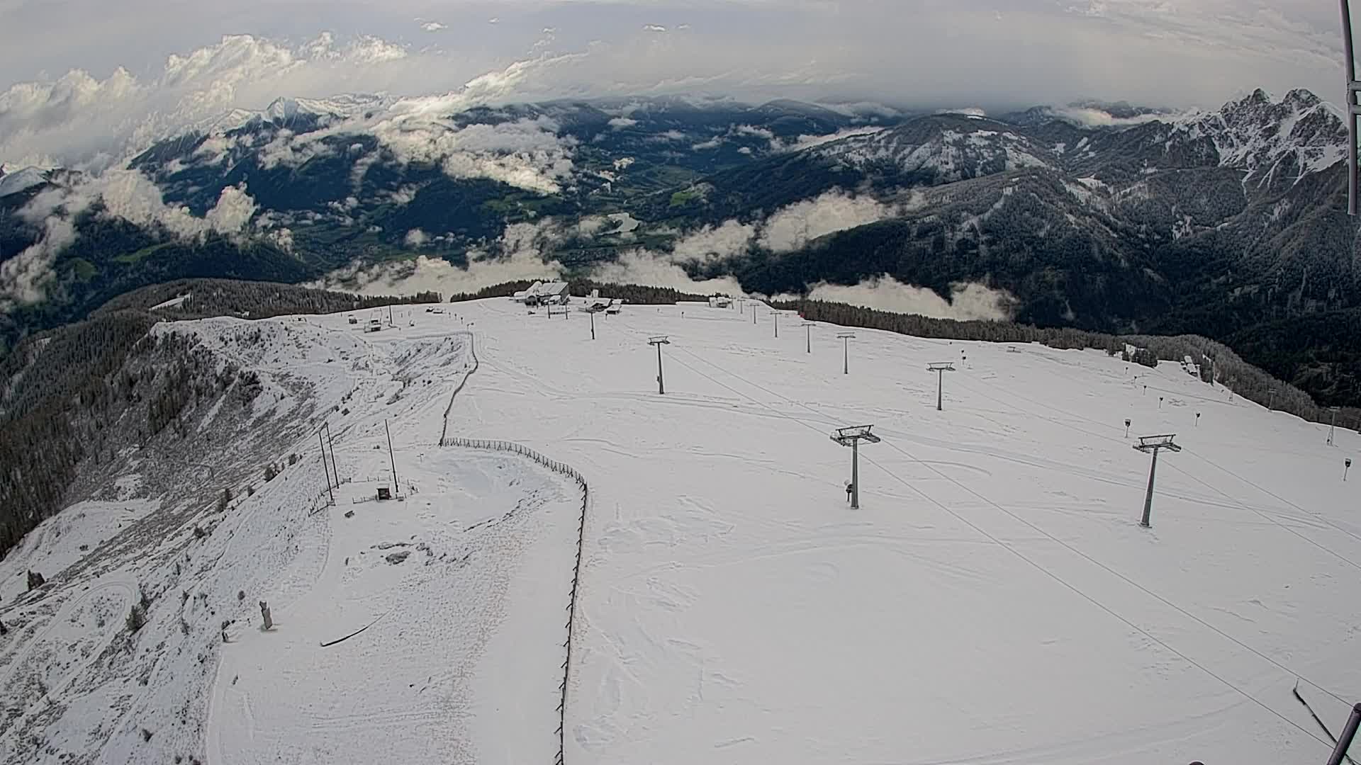 Kronplatz vrh | pogled na Valdaora – Olang
