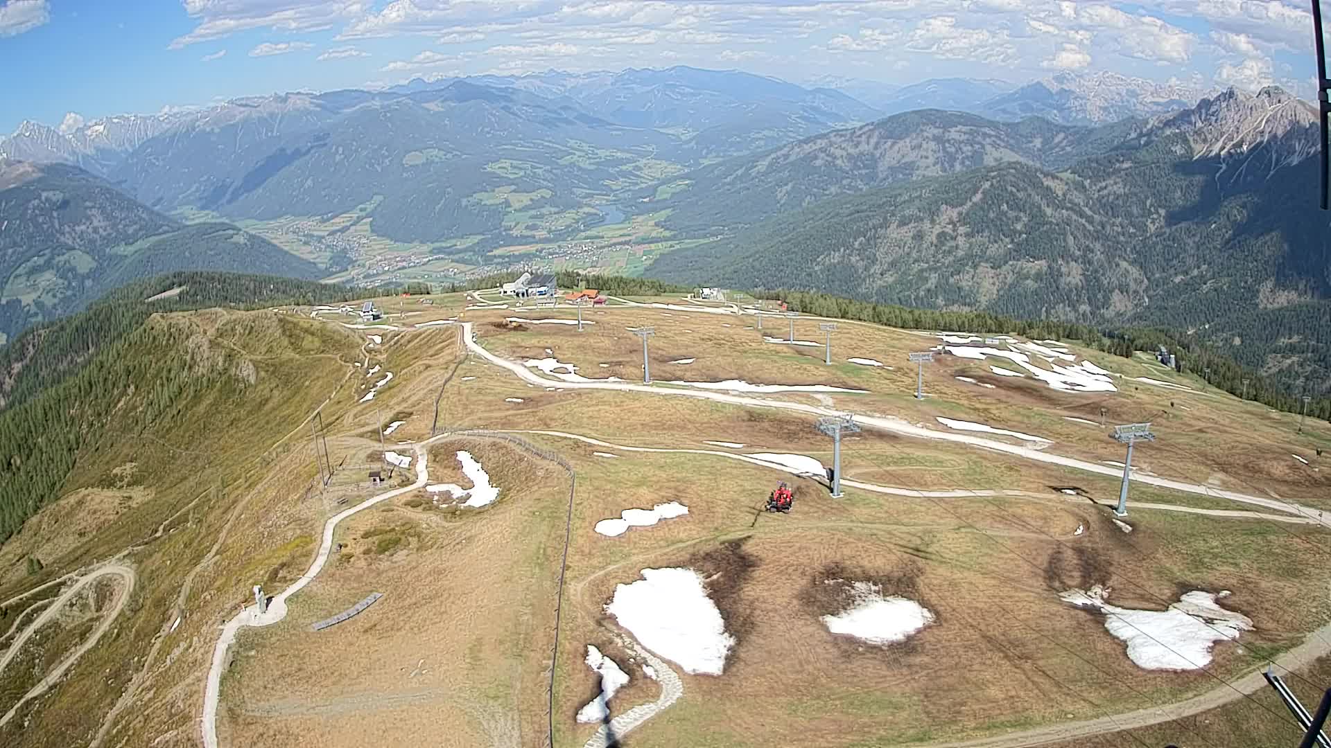 Kronplatz-Gipfel | Blick nach Olang – Valdaora