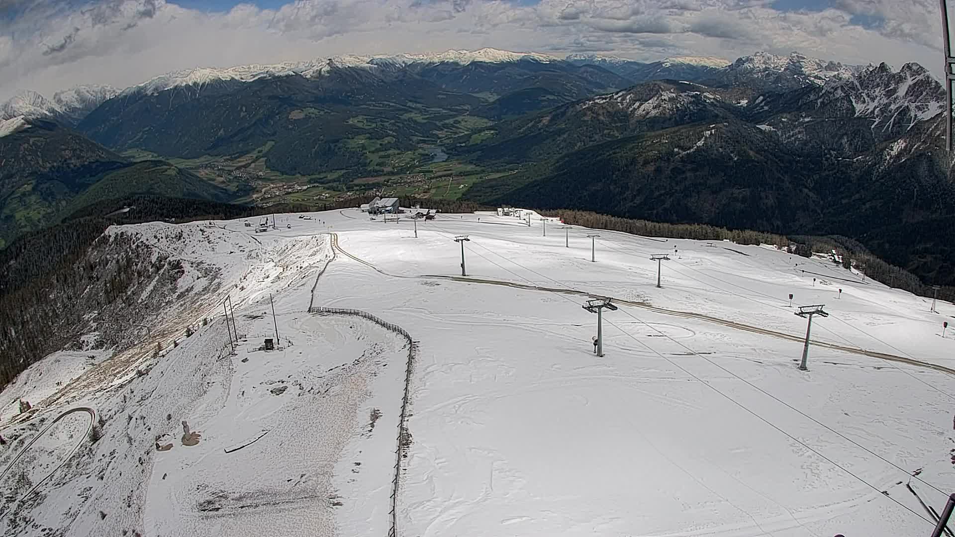 Sommet du Kronplatz | vue sur Valdaora – Olang