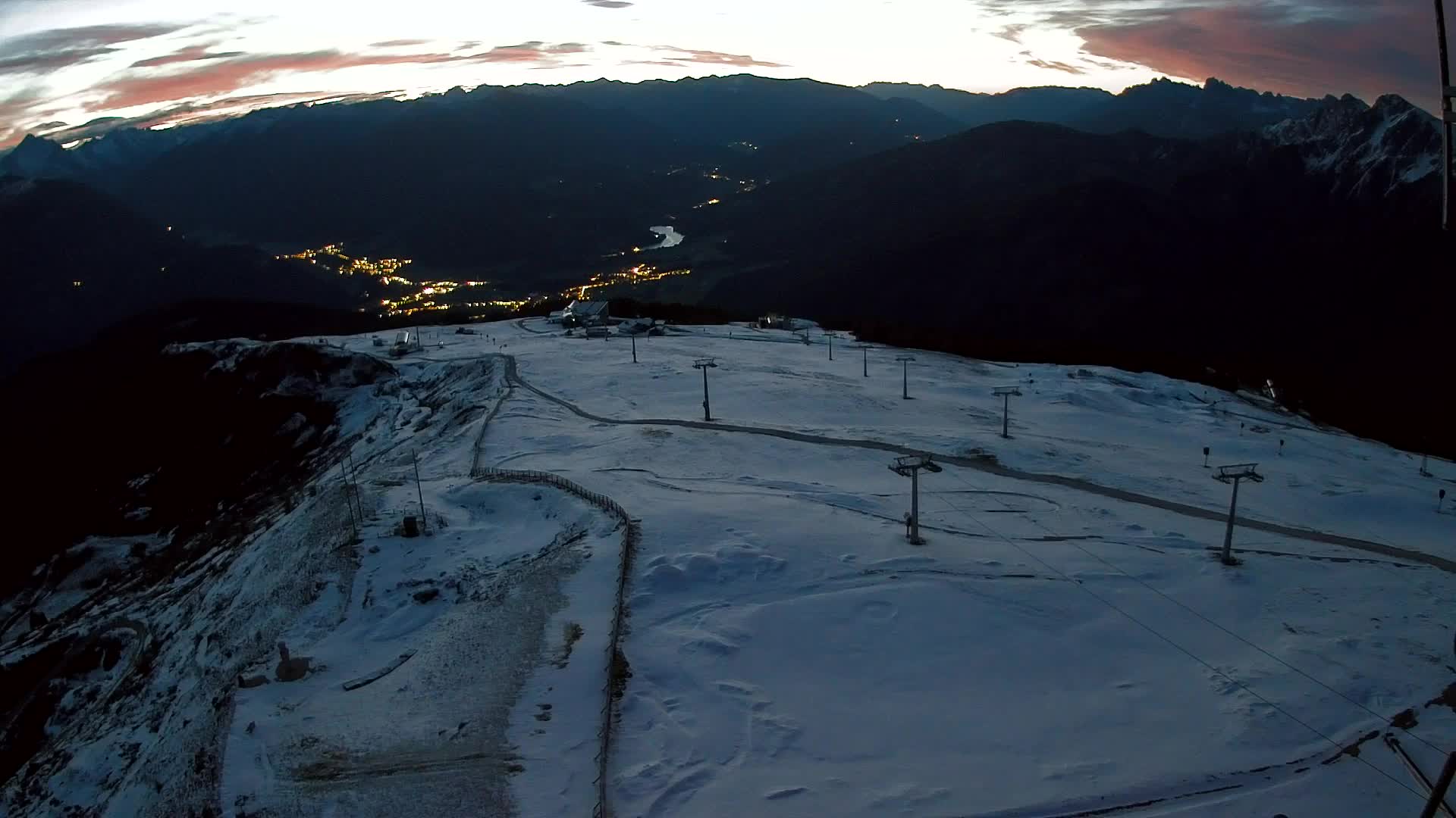 Kronplatz-Gipfel | Blick nach Olang – Valdaora