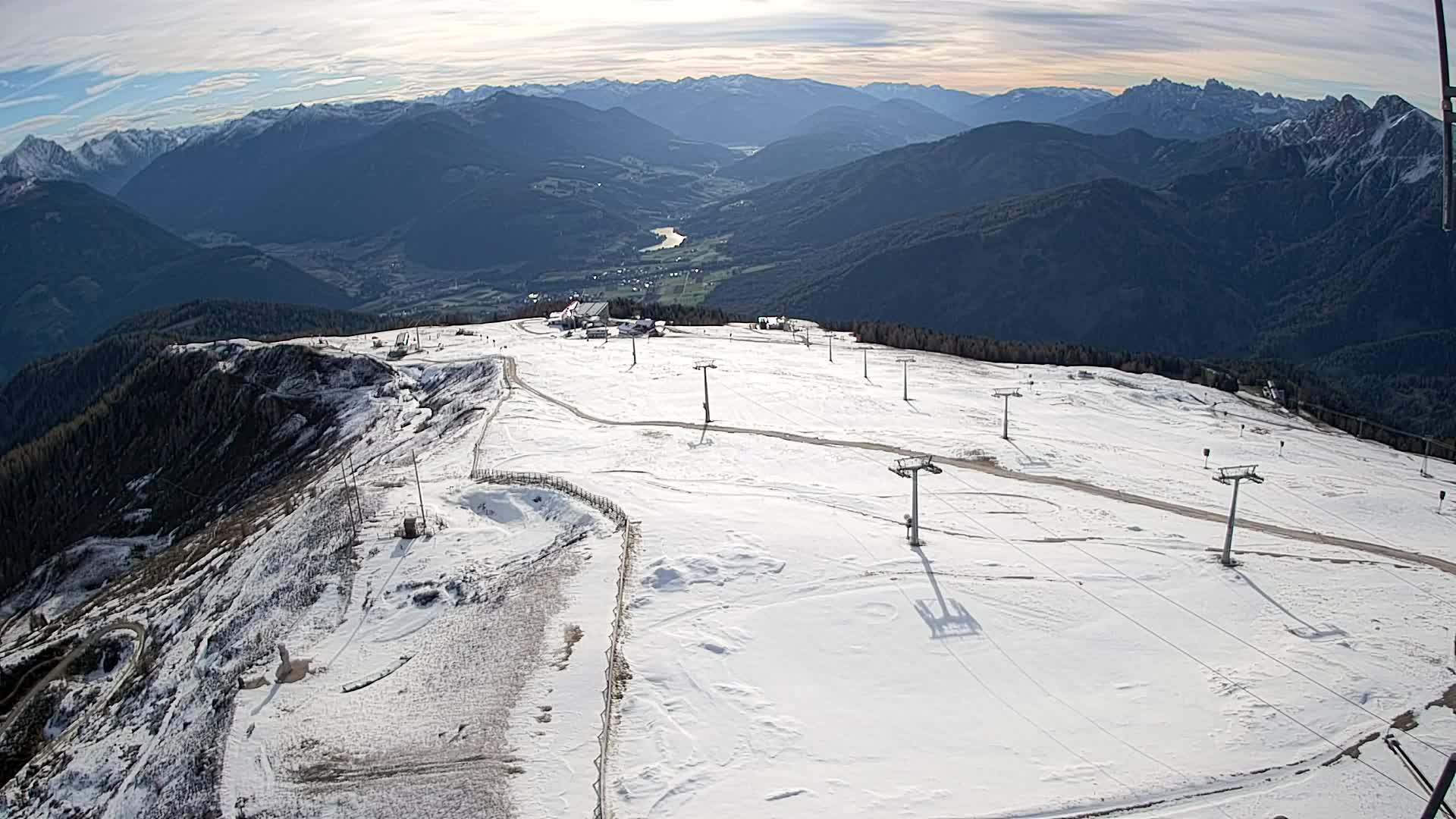 Sommet du Kronplatz | vue sur Valdaora – Olang