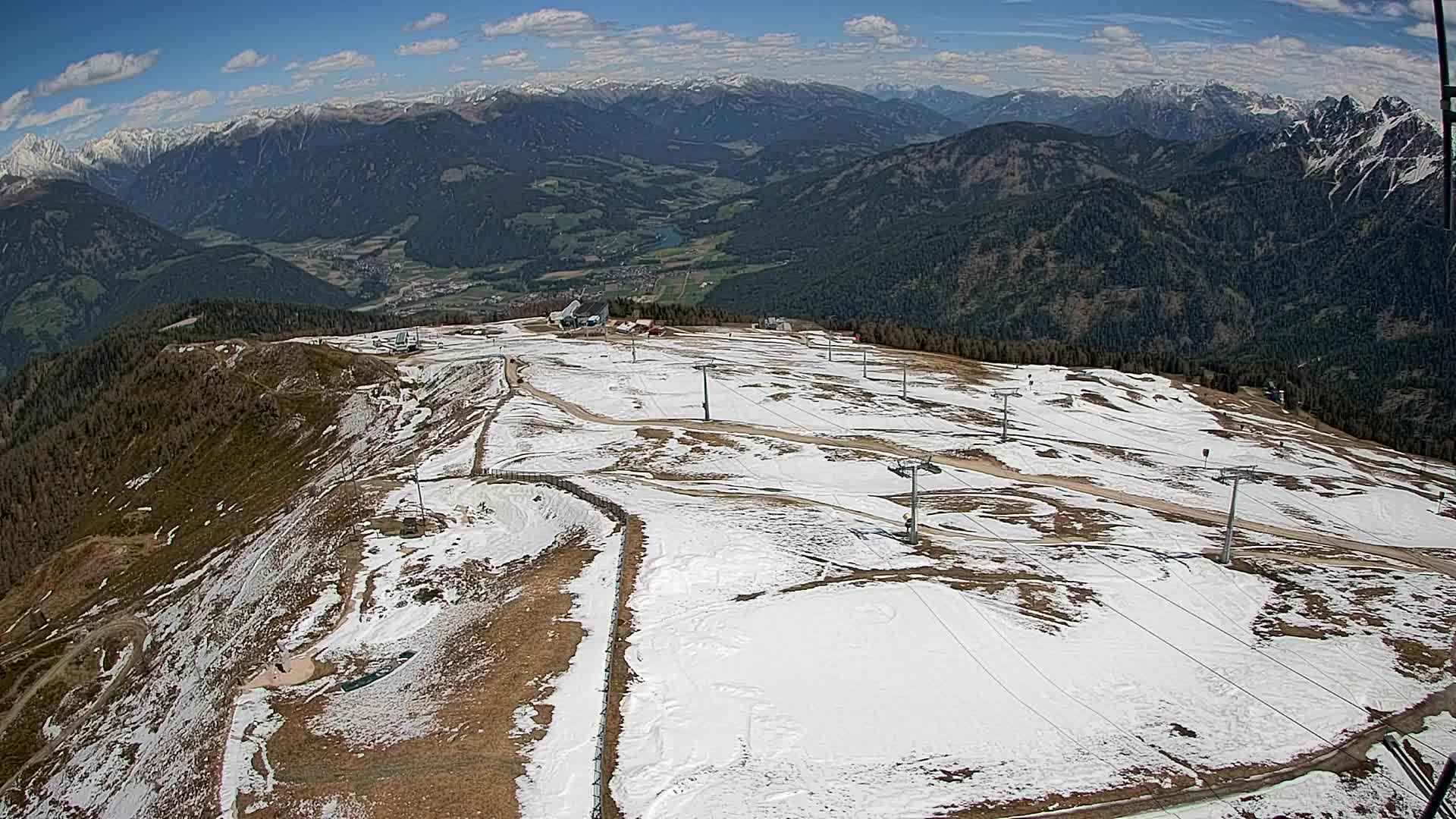 Sommet du Kronplatz | vue sur Valdaora – Olang