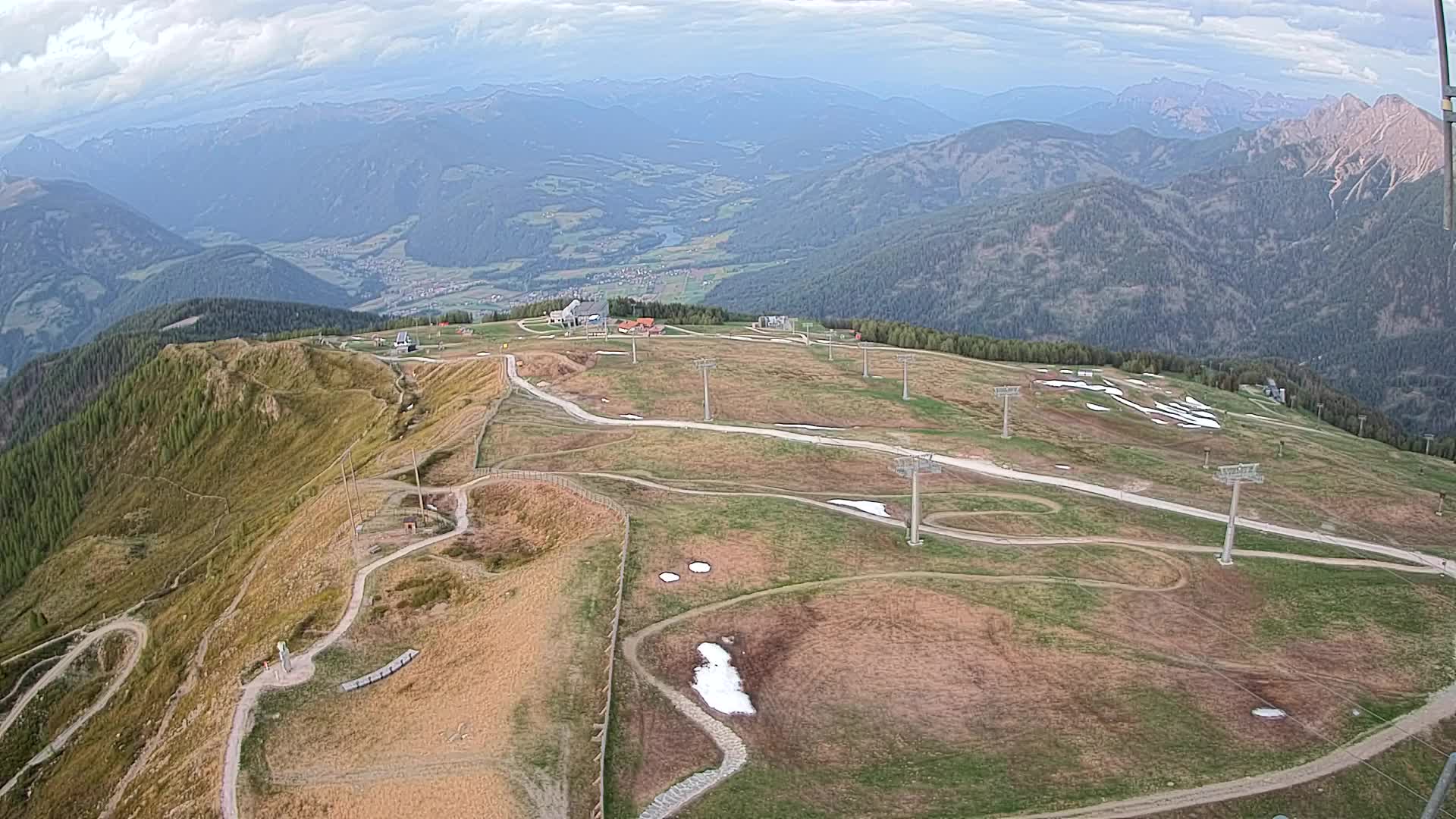 Kronplatz-Gipfel | Blick nach Olang – Valdaora
