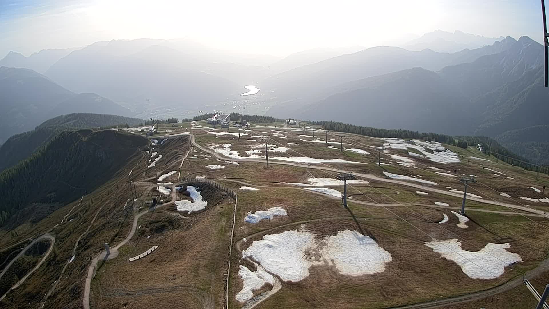 Kronplatz-Gipfel | Blick nach Olang – Valdaora