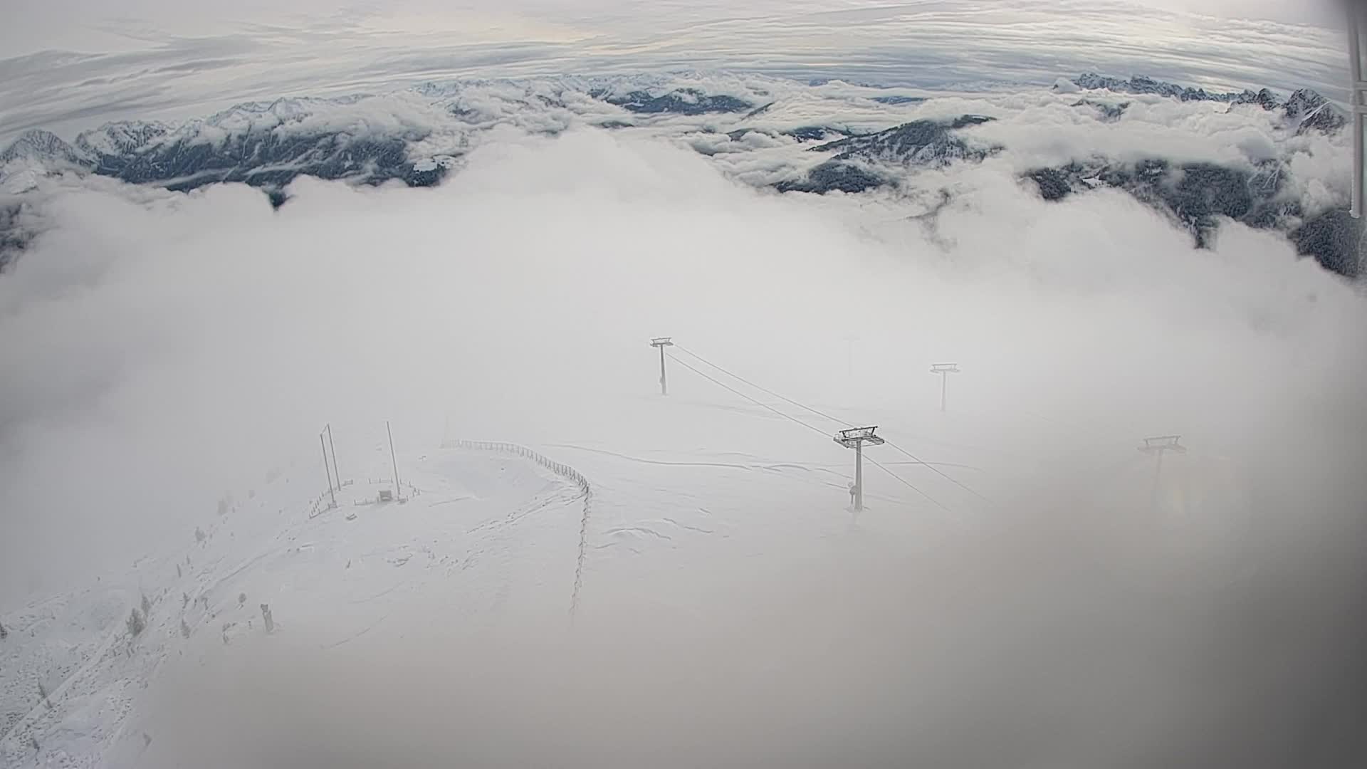 Kronplatz-Gipfel | Blick nach Olang – Valdaora