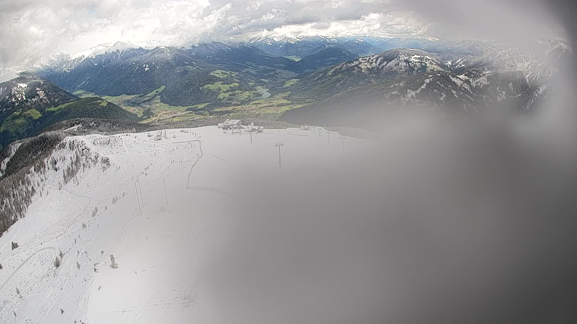 Sommet du Kronplatz | vue sur Valdaora – Olang